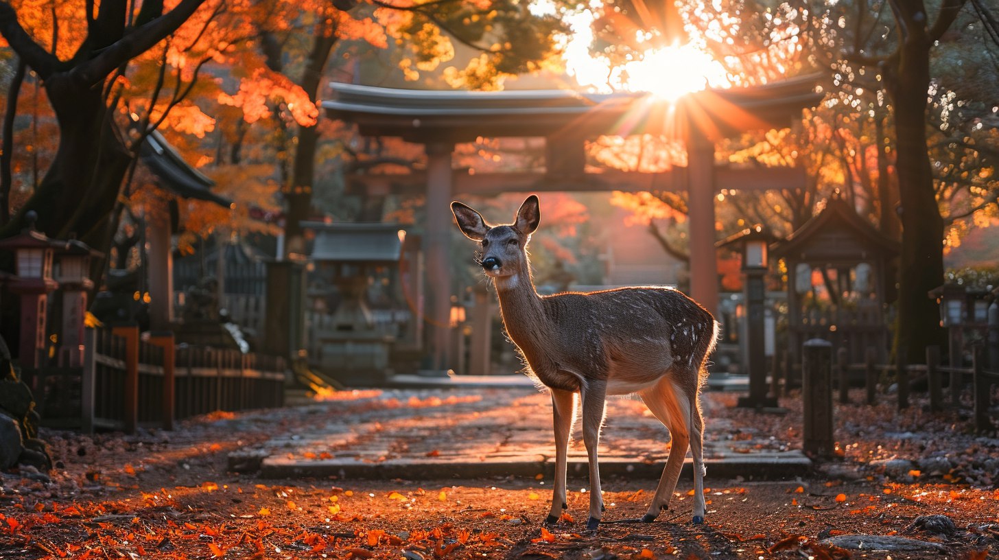 Убивают ли оленей в парке Нара?