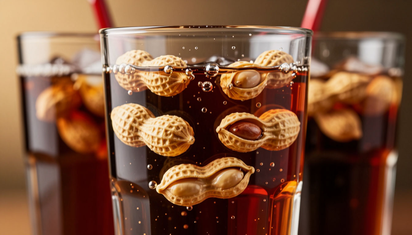 Фермерская кола или Кока-кола с арахисом