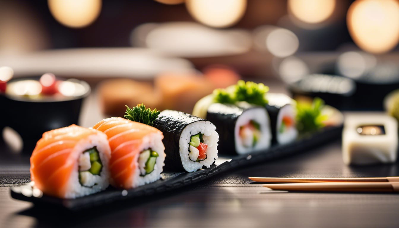 С чем в Японии делают суши?