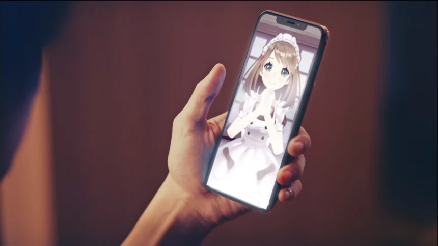 В Японии появилось виртуальное Maid кафе с аниме горничными