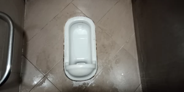 Как смывать воду в японском туалете: ногой или рукой?
