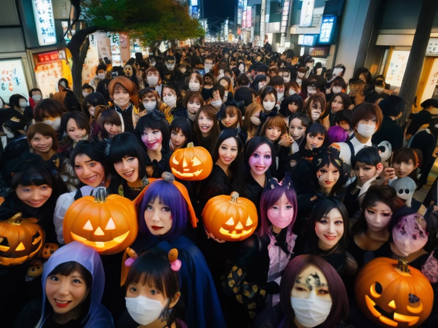 Японцев попросили отказаться от празднования Хэллоуин в Сибуя