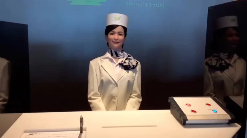 В Японском отеле гостей будет встречать робот-портье