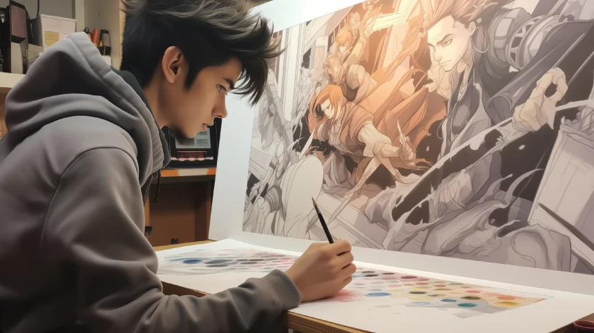 Больше половины аниме художников в Японии страдают от депрессии