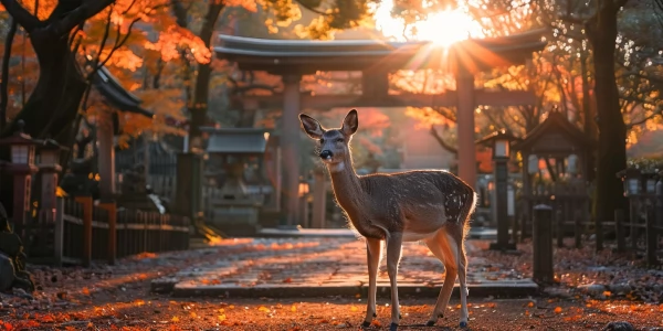 Убивают ли оленей в парке Нара?